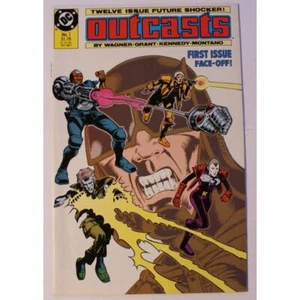 OUTCASTS - "FIRST ISSUE FACE OFF!" NO. 1 OCT.1987 - Picture 1 of 1