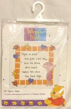 Disney Winnie the Pooh cross stitch kit Designer Stitches Piglet's Poem COMPLETE
