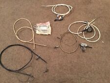 50s -70s Bike Gear Cable + Triggers .retro Shimano 3 Spd Trigger .1 nos Cable