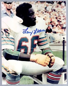 LARRY LITTLE HOF signed handsigniert 8x10 - Bild 1 von 2