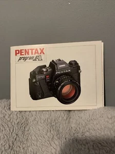 Original Pentax Program F1 English Full Instruction Manual December 1986 VGC - Picture 1 of 4