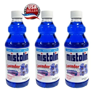 3 Pack Mistolin General All Purpose Cleaning Solution Lavender Scent 15 fl oz - Picture 1 of 2
