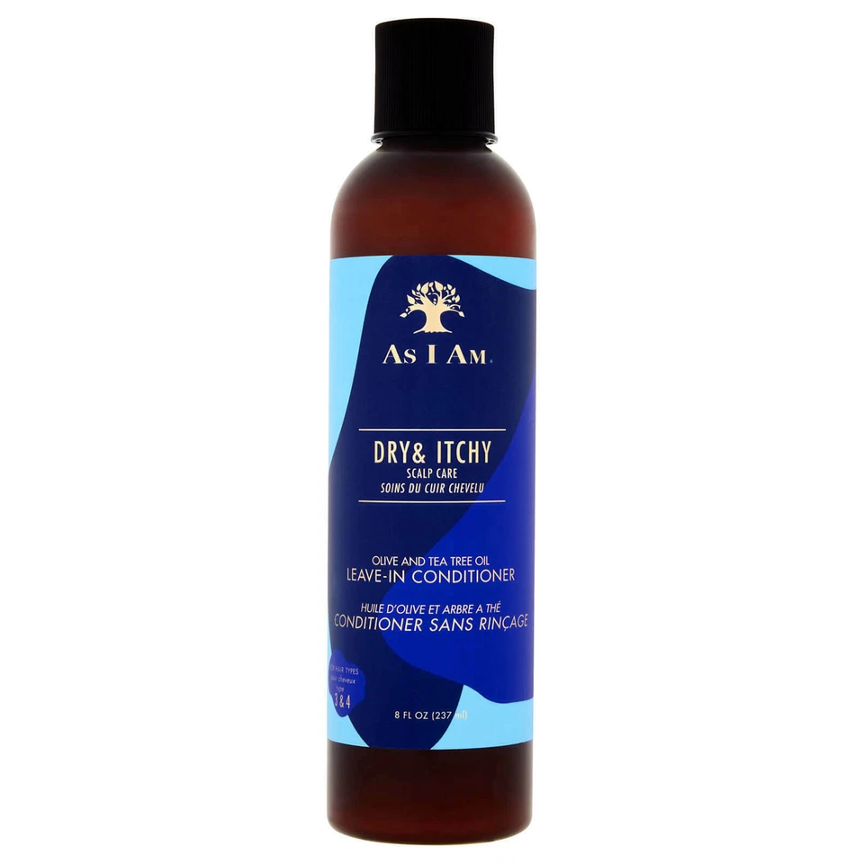 As I Am | Dry & Itchy Scalp Care Olive & Tea Tree Oil Leave in Conditioner 8 oz - Image 1 of 1