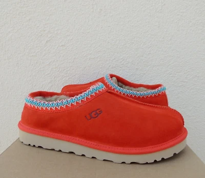 UGG TASMAN TERRACOTTA SUEDE/ SHEEPSKIN SLIPPERS SHOES, MEN US 9/ EUR 42 ~NIB - Image 1 of 4