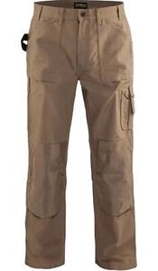 New Blaklader Workwear 44x34 Bantam Work Utility Cargo Pants Beige/Khaki 1670 - Picture 1 of 2