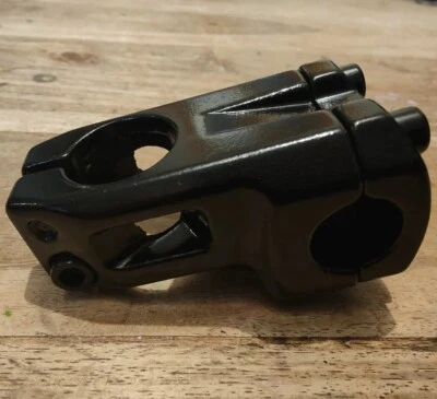 BLACK ALUMINIUM BMX STEM - FRONT LOAD - LIGHT WEIGHT - TOTAL Killabee - Image 1 of 4