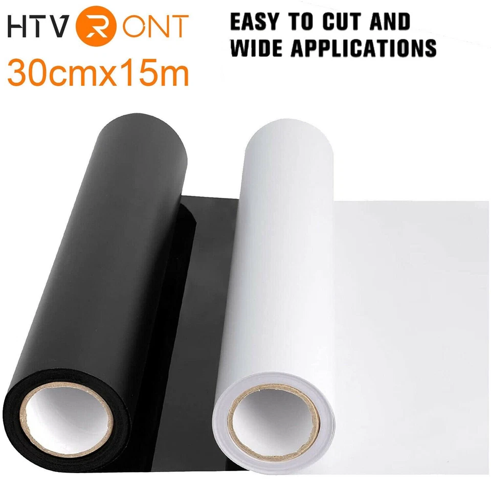 30cm x 15m Flexfolie Plotterfolie Textilfolie Bügelfolie Aufbügeln für T-shirt - Bild 1 von 4