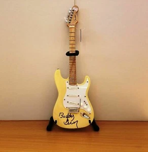 Blues Legend Buddy Guy Signed Mini Guitar COA - Picture 1 of 3