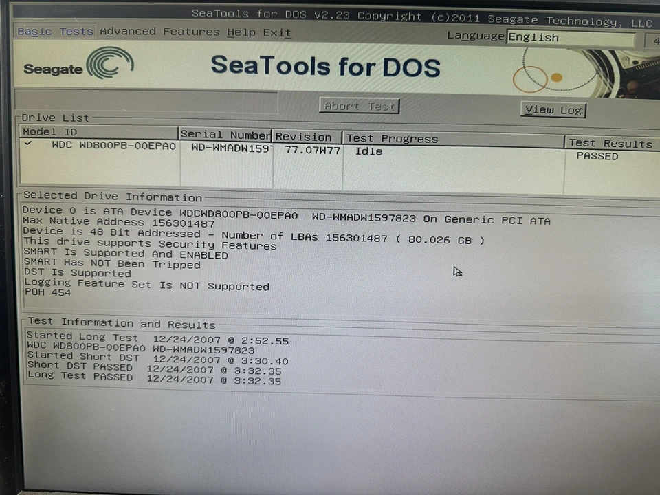 Western Digital Caviar WD800PB-00EPA0 80GB IDE Hard Disk Drive - Image 1 of 4