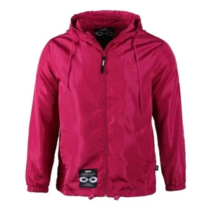 Mens Lightweight Windbreaker Jacket Hooded Zip Up Colorblock Casual Outdoor Coat - Picture 1 of 10