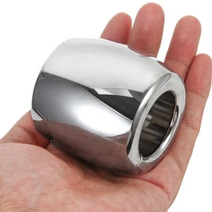 1.57" Heavy Ball Stretcher Weight 304 Stainless Steel Ball Stretching Weight - Picture 1 of 43