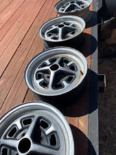 MGB 14" RIMS FULL SET OF 4 GOOD FOR DRIVER TIRES REMOVED