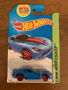 Hot Wheels 2013 SRT Viper HW Officina 203/250 Blu con variante rossa - Foto 1 di 1