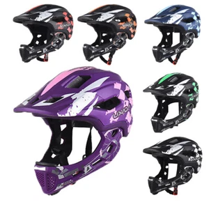 Casco bici bambini Lixada regolabile staccabile casco integrale fr casco ciclismo - Foto 1 di 9