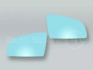 PAR de espejos retrovisores de puerta con calefacción azul para AUDI A4 S4 2002-2008 - Imagen 1 de 2