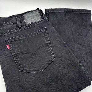Levi's 559 Straight Leg Jeans Herren W38 L32 Schwarz Mid Rise - Bild 1 von 12