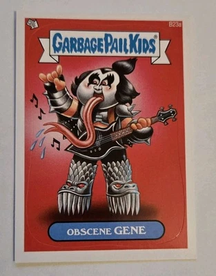 GARBAGE PAIL KIDS, 2013 Brand-New Series 3, Bonus Card #B23a Obscene GENE - BNS3 - Image 1 of 2