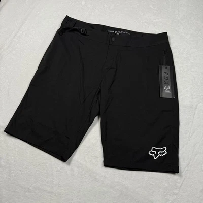 Pantalones Cortos de Bicicleta Fox Racing Ranger para Hombre Negros Talla: 38W NUEVO Foto 1 de 4