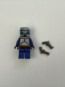 LEGO Star Wars (7153) Jango Fett Minifigure SW0053 - Balaclava Head -  ✨️RARE✨️