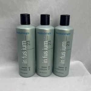 Shampoo In(fus)ium 23 (moistur)ologie passo 1 lotto di 3 flaconi 16 oz nuovo - Foto 1 di 6
