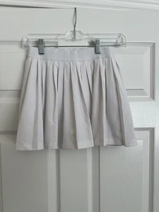 Athleta Girl Pleat Perfect White Skort Large - Picture 1 of 3