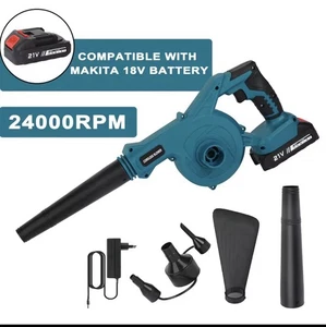 Soffiatore per foglie batteria 21V elettrico 2in1 - Foto 1 di 6