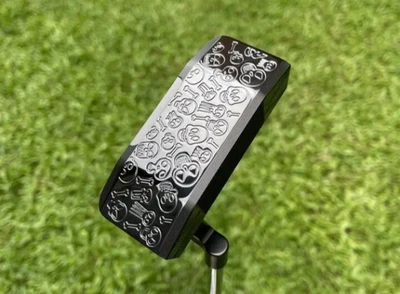 Super Calong GSS 375 CNC Milled Putter 34" RH Black IP Finish w/ Headcover New - Image 1 of 4