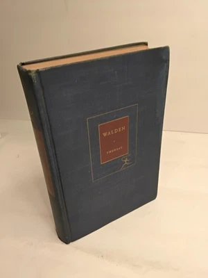 Walden & Other Writings of Henry David Thoreau -1937 Modern Library Classic~NICE - Image 1 of 4