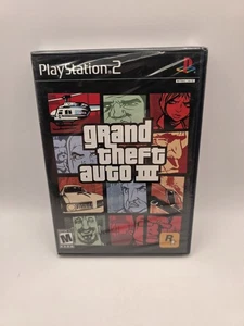 Brand New - Grand Theft Auto III GTA 3 (PlayStation 2 PS2) Factory Sealed - Picture 1 of 7