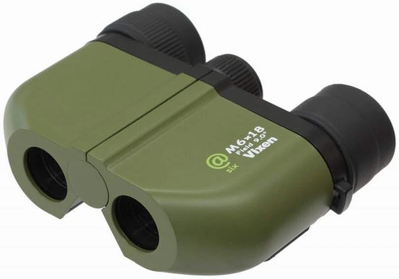 Vixen Binoculars at Series Moss Green x Black at6 M6x18 14642-0 from Japan NEW - Image 1 of 4