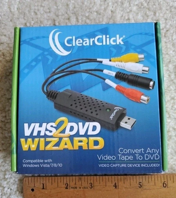 ClearClick VHS To DVD Wizard with USB Video Grabber - Image 1 of 3