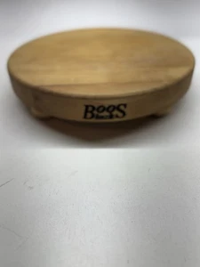 Boos Block B Serie Rundholz Schneidebrett mit Füßen, 1,5 Zoll Dicke, 12" - Bild 1 von 4
