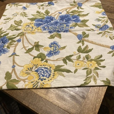Pottery Barn Floral Pillow Cover Size 20x20 - Image 1 of 4
