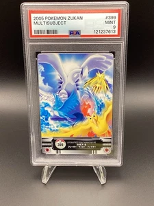 PSA 9 MINT Lugia Articuno Zapdos Moltres #399 Carddass Zukan Pokémon - Picture 1 of 2