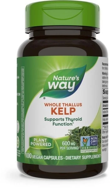 Nature's Way Kelp 600 mg 100 cápsulas Foto 1 de 1
