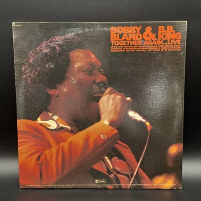 Bobby Bland and B.B. King Together Again...Live LP Vinyl Record Foto 1 de 4