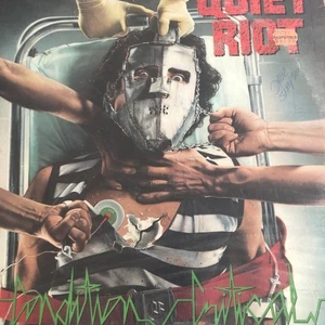 Quiet Riot Condition Critical Vinyl LP 1984 Glam Metal Rock Inner Sleeve Record - Picture 1 of 2