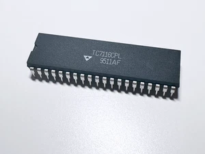 1X TC7116CPL Telcom 3-1/2 Digit A/D Converter W/ Hold LCD Display Driver PDIP-40 - Picture 1 of 4