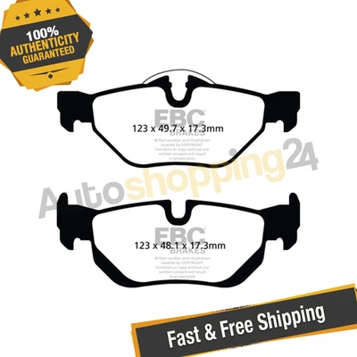 Pastillas de freno traseras de repuesto EBC UD1267 Ultimax2 OEM para BMW X1 2013-2015 Foto 1 de 4