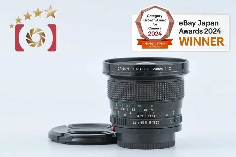 希少　キャノン　FD 20mm F2.8 Canon 20mm f/2.8 FD Mount Lens {72}
