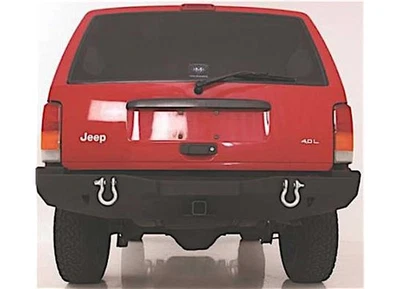 Smittybilt 76850 84-01 Cherokee (XJ) 2/4 Door XRC Rear Bumper w/Hitch - Black Foto 1 de 4