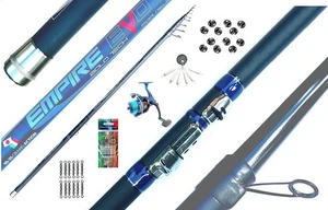 Super Kit Canna Pesca Teleregolabile 7 Metri + Mulinello Filo Accessori Trota - Foto 1 di 7