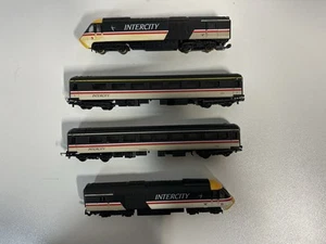 LIMA SWALLOW INTERCITY HST 125 DIESEL LOCOMOTIVE BR 43051 & 43072 4 CAR SET - Foto 1 di 11