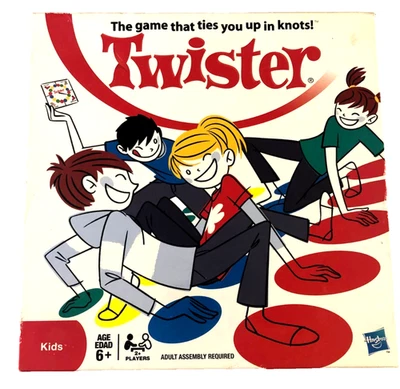 Hasbro TWISTER The Game That Ties You Up In Knots! Complete-Instructions Copied - Image 1 of 4