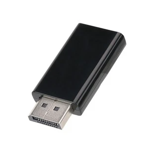 2Pcs/Pack Black Display Port Male To Female Adapter Converter For BAJ - Picture 1 of 7