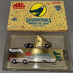 GATORNATIONALS 2001 1:64 Transporter / Hauler LE 1/3504 RARE~MAC TOOLS ACTION - Picture 1 of 11