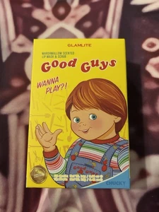 GLAMLITE x Chucky Good Guys Cereal Box Lip Duo Scrub & Lip Mask NEW - Picture 1 of 4
