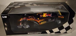 RED BULL RB1 #15 Liuzzi F1 2005 MONACO GP STAR WARS EPISODE 3 MINICHAMPS 1:18 - Imagen 1 de 13