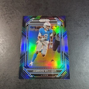 Jameson Williams Rc Black Silver Prizm Detroit Lions #pb-13 - Picture 1 of 2