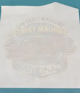 NEW VINTAGE CAR CRAFT 1981 STREET MACHINE NATIONALS T SHIRT IRON ON TRANSFER - Picture 1 of 8